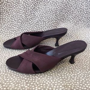 Donald J Pliner Bryn Plum Slide Sandal